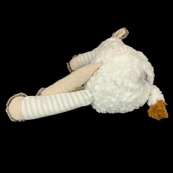 Aurora World Purely Luxe Seated Giraffe Plush Soft Cuddly 13 Inches White Beige - Picture 5 of 7